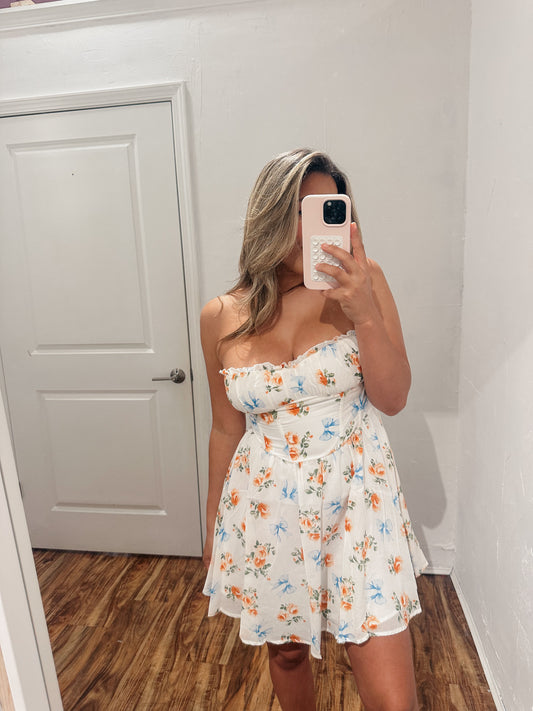 Hannah Floral Mini Dress