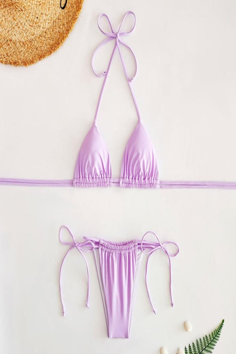Lilac String Bikini Bottom