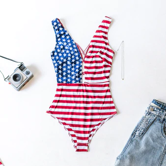 -USA Flag
-Sequins
-Ribbed
-Low Cut
-Open Back
-Snap Closure
-Tank
-Bodysuit
Model is Wearing Size Small
Material:
65% Rayon
30% Polyester
5% Spandex
T4452 BSUIT FLAG