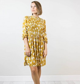 Yellow Floral Dress