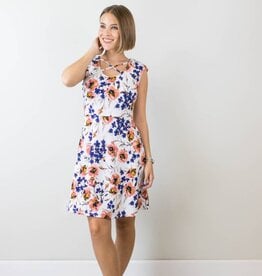 Floral Fit and Flare Dress
