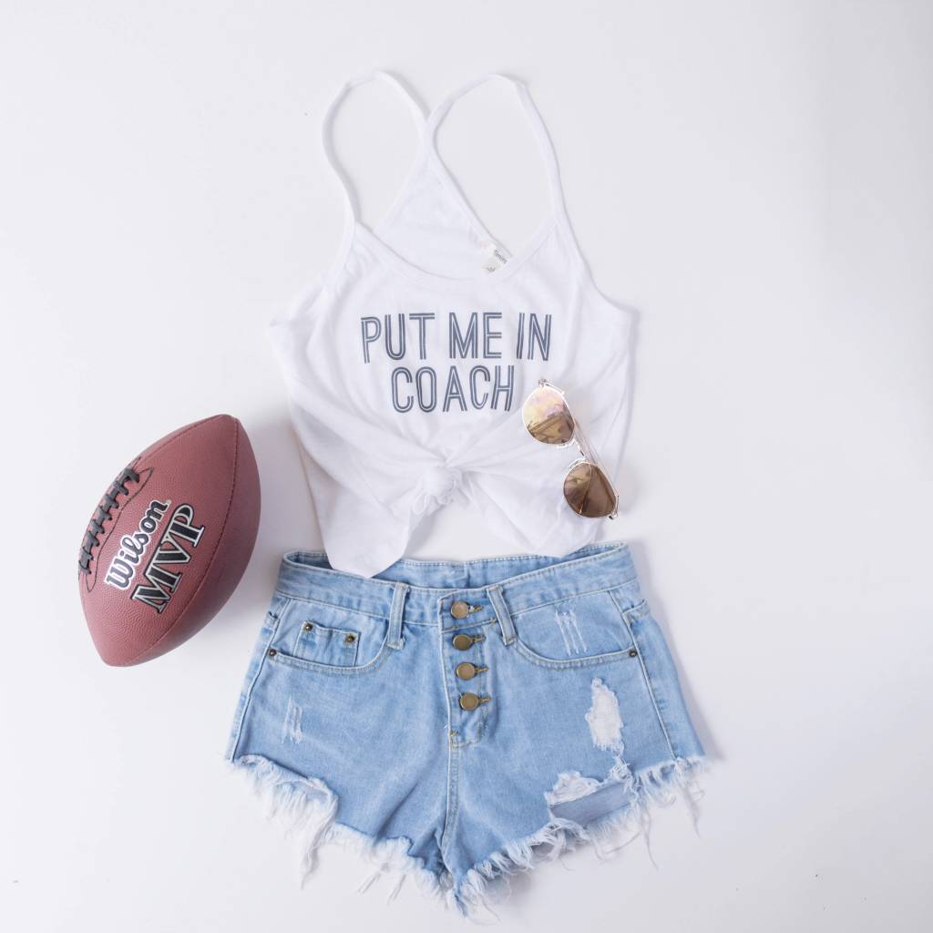 Put Me In Coach Game Day Tank