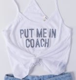 Put Me In Coach Game Day Tank